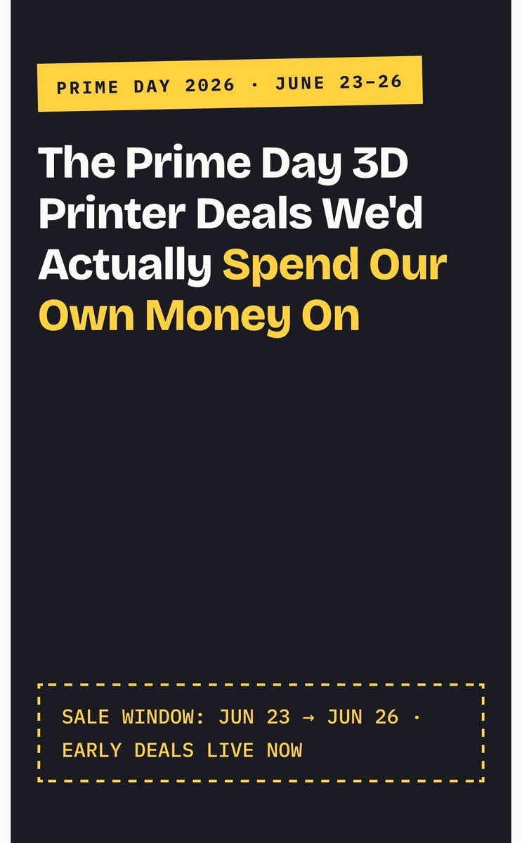 The Amazon Prime Day 3D Printer Deals – Dreaming3D Inc