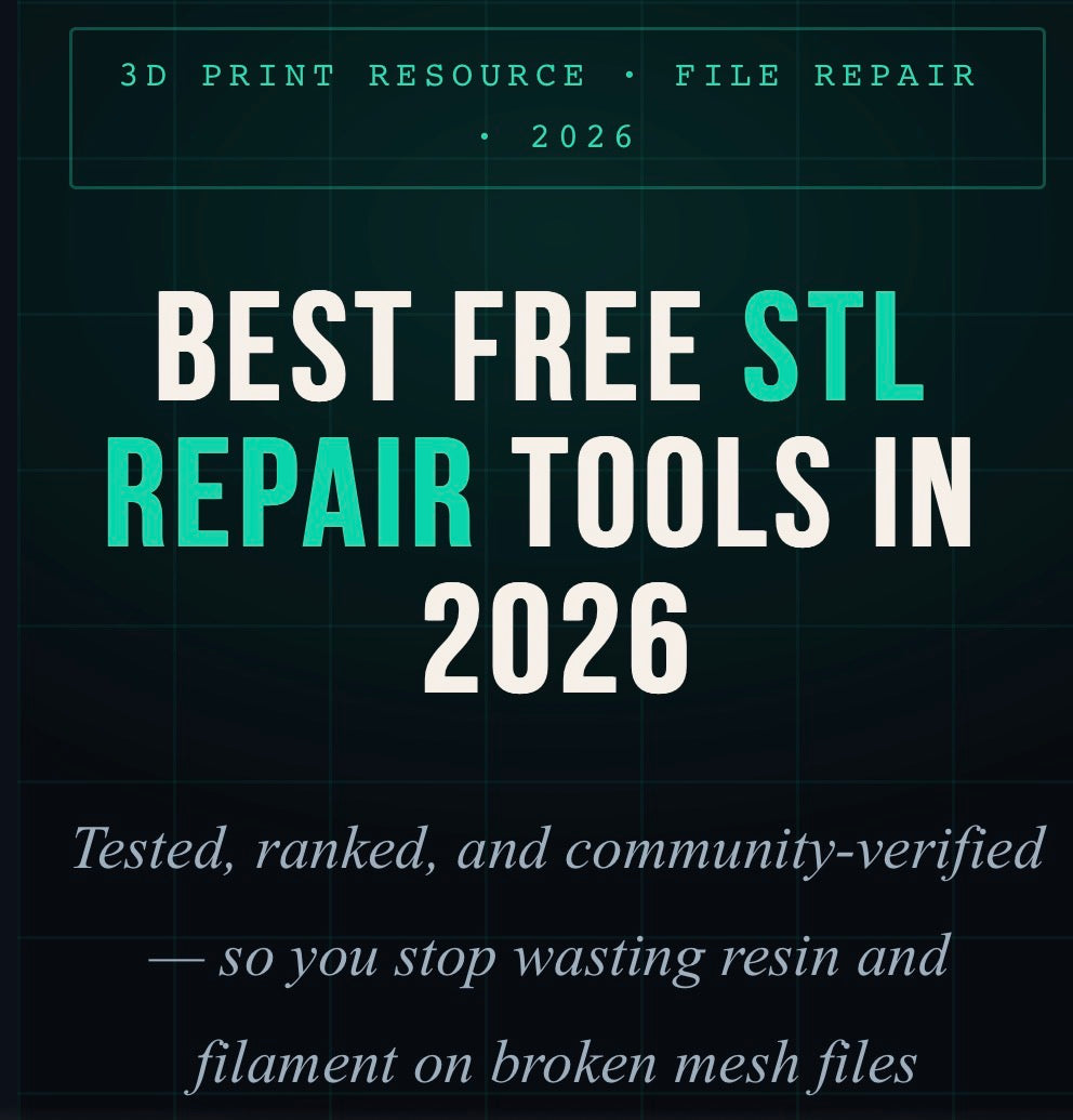 Best Free STL Repair Tools in 2026
