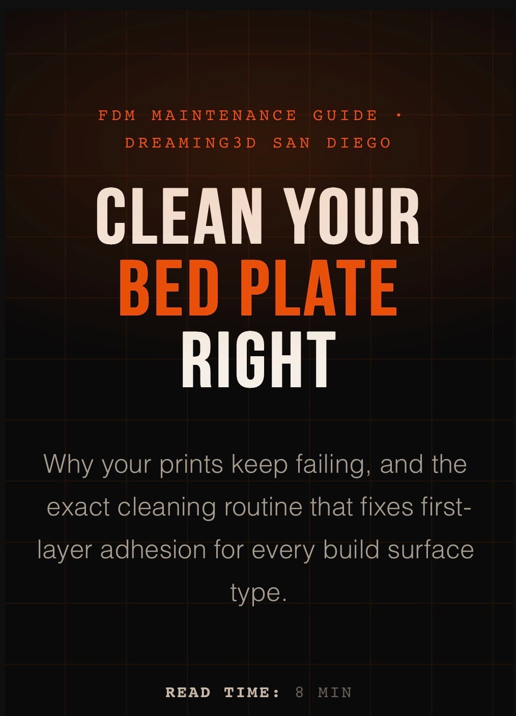 Clean Your Bed Plate Right