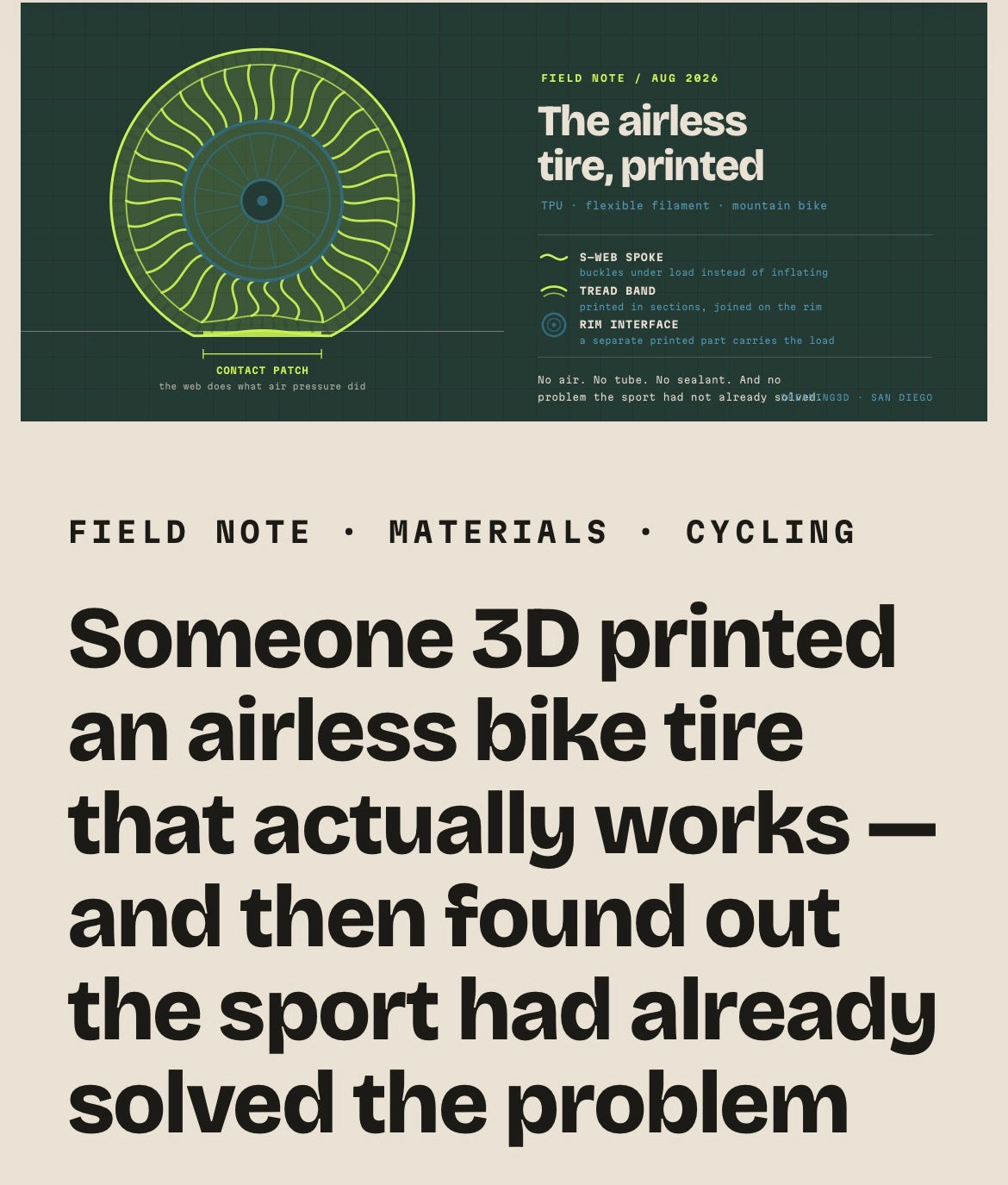 The Airless Tire