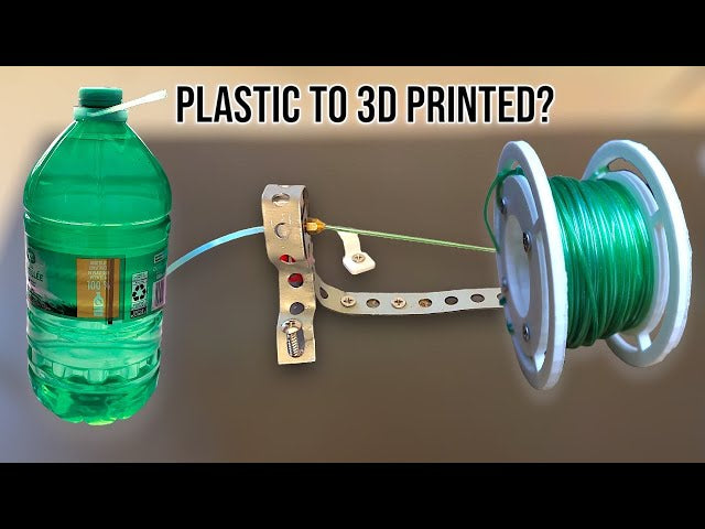 Recycling Plastic into Filament at Industrial Scale