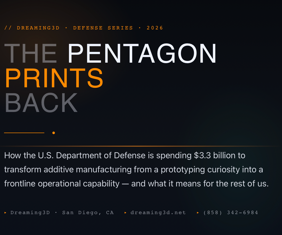 The Pentagon Prints Back
