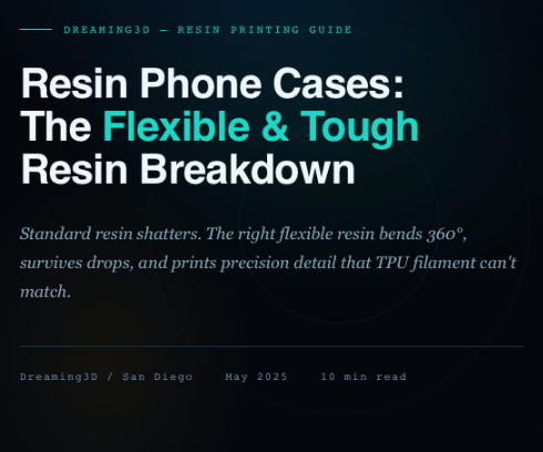 Resin Phone Cases: The Flexible & Tough Resin Breakdown