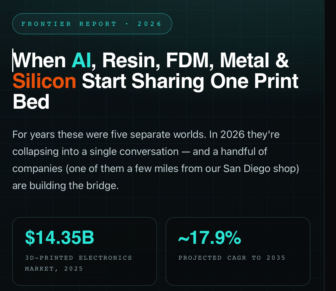 From Bench Sketch to a Surgeon's Hand: FDM & Resin Device Prototypes