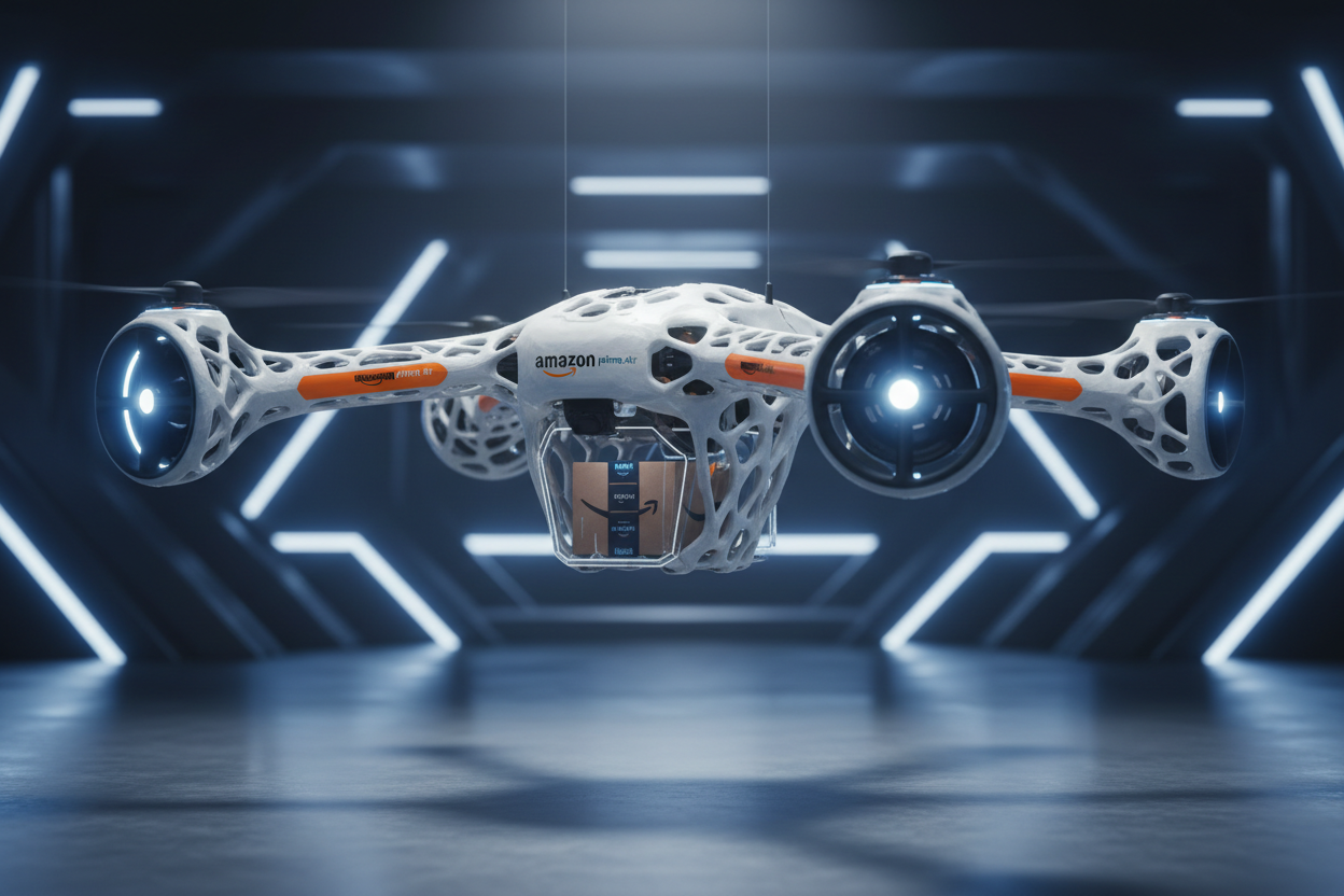 Is Amazon Prime Air Actually 3D Printed?