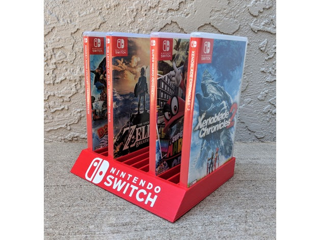 Game Case Holder for Nintendo Switch games