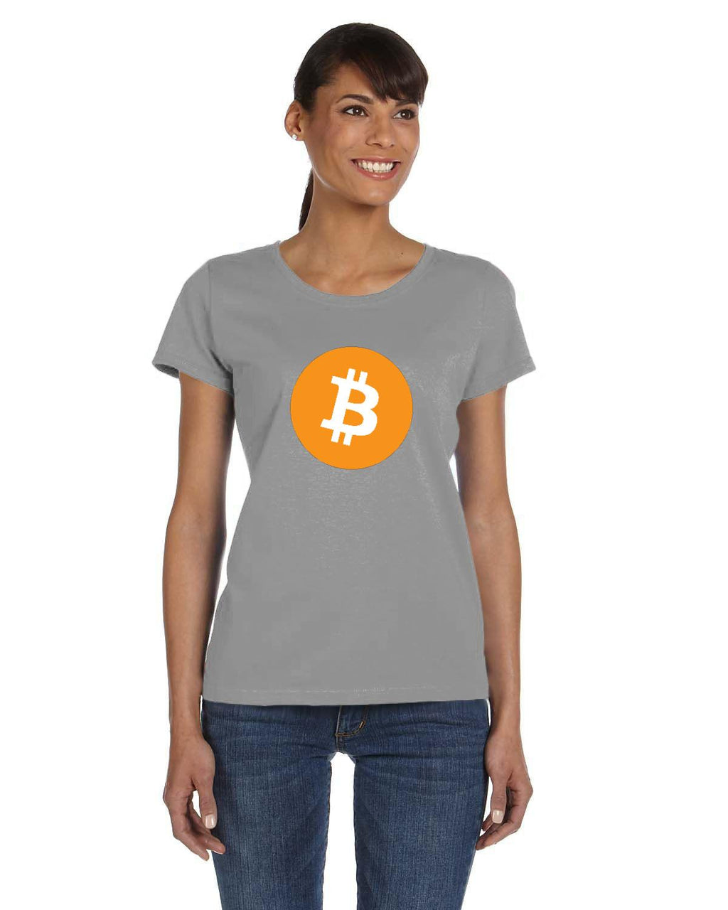 Womens Bitcoin T-shirt